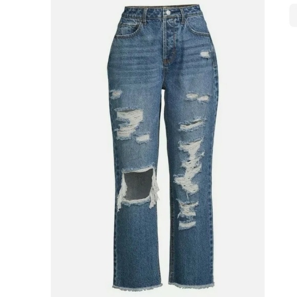 VANILLA STAR 90’s Boyfriend Super High Rise Jeans - Picture 4 of 10